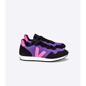 Veja SDU REC ALVEOMESH Bezecke Topanky Damske Purple/Black | SK 433CTV